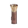 Copper Finish Logs and Kindling Buckets and Matchstick Holder