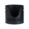 Black Finish Logs and Kindling Buckets and Matchstick Holder