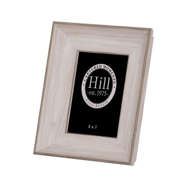 White Washed Wood Photo Frame 5 x 7