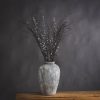 19418-d.jpg Aged Stone Tall Ceramic Vase
