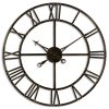 Small Antique Brass Skeleton Clock