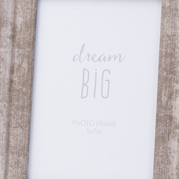 Convex Matt Silver 5 x 7 Frame