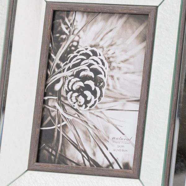 Tristan Mirror and Wood 5 x 7 Frame