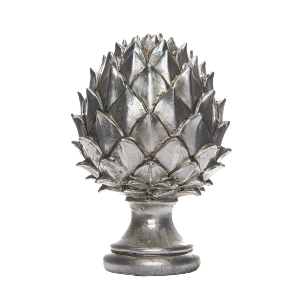 Silver Pinecone Finial Medium