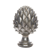 Large Silver Pinecone Finial