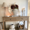 Downton Large Antique White Vase