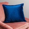 Blue Velvet Cushion – Feather Filled