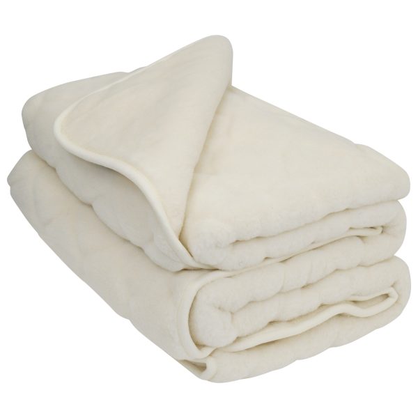 Cashmere Wool Quilt – Natural Shapes