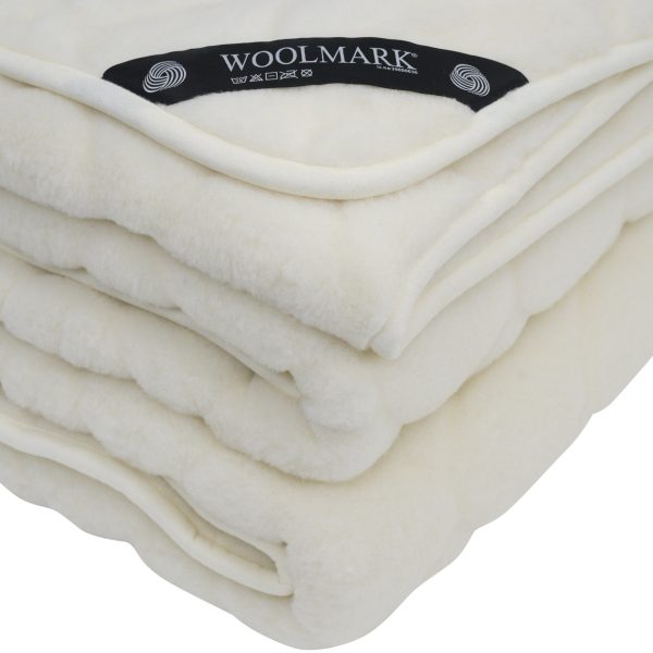 Cashmere Wool Quilt – Natural Shapes