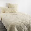 Cashmere Wool Quilt – Natural Shapes