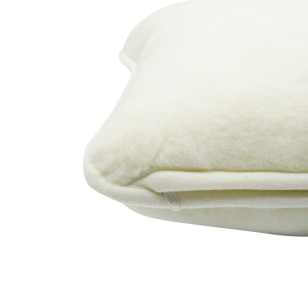 CUS-CASH-NAT6 Cashmere Wool Cushion – Natural