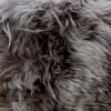 Grey Sheepskin Cushion
