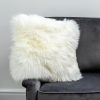 CUS-SHEEP-NAT Natural Sheepskin Cushion