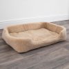 Merino Wool Pet Bed – Cappuccino, Large