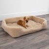 Merino Wool Pet Bed – Cappuccino, Large