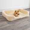 Merino Wool Pet Bed – Natural (White), Large