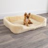 Merino Wool Pet Bed – Natural (White), Large