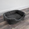 Merino Wool Pet Bed – Grey, Small