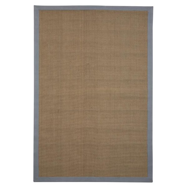 Chelsea Jute Rug With Cotton Grey Border
