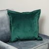 Dark Green Velvet Cushion Cover