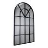 Black Arched Rome Mirror