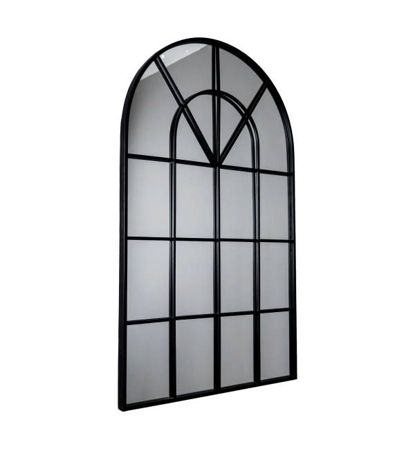 Black Arched Rome Mirror