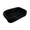 Merino Wool Pet Bed – Black Merino Wool Pet Bed – Black, Small