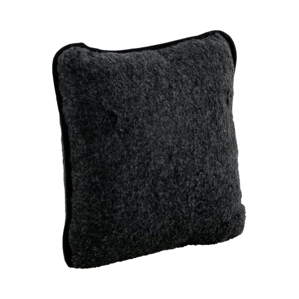 Merino Wool Pillow – Black