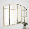 Horizontal Arch Mirror – Gold