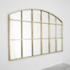 Horizontal Arch Mirror – Gold