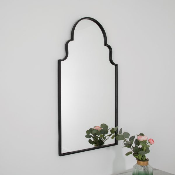 Roman Window Mirror – Black