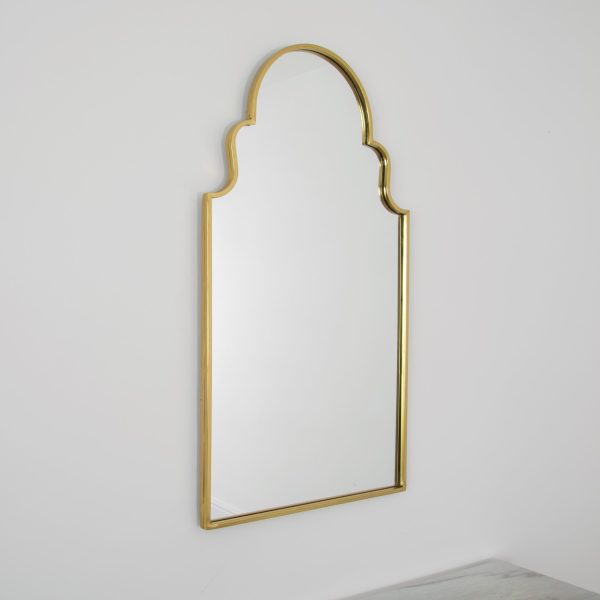 Roman Window Mirror – Gold