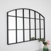 Mirroro Horizontal Arch Mirror – Black