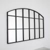 Mirrorp Horizontal Arch Mirror – Black