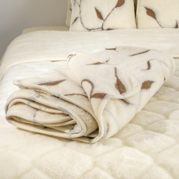 Merino Wool Blanket – Leaf