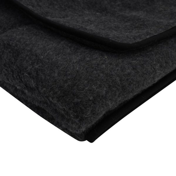 Merino Wool Blanket – Black