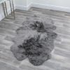 Grey Quad Sheepskin Rug