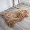 RUG-SHEEP-LBR Light Brown Sheepskin Rug XXL