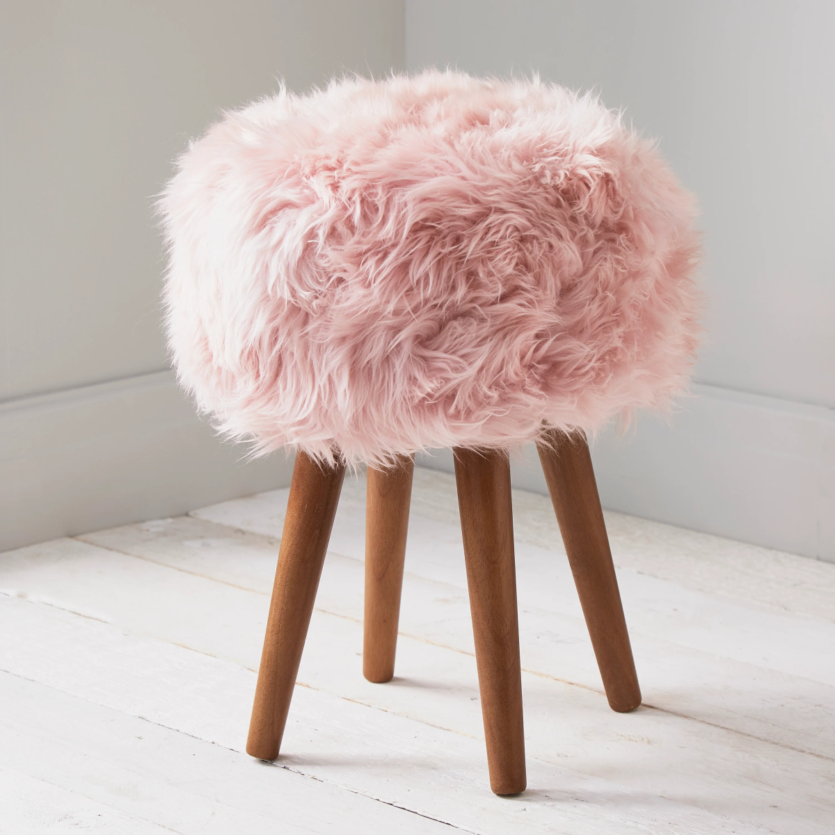 Fuzzy Stool Faux Fur Chair Hobby Lobby Furry Bar Stools Mongolian