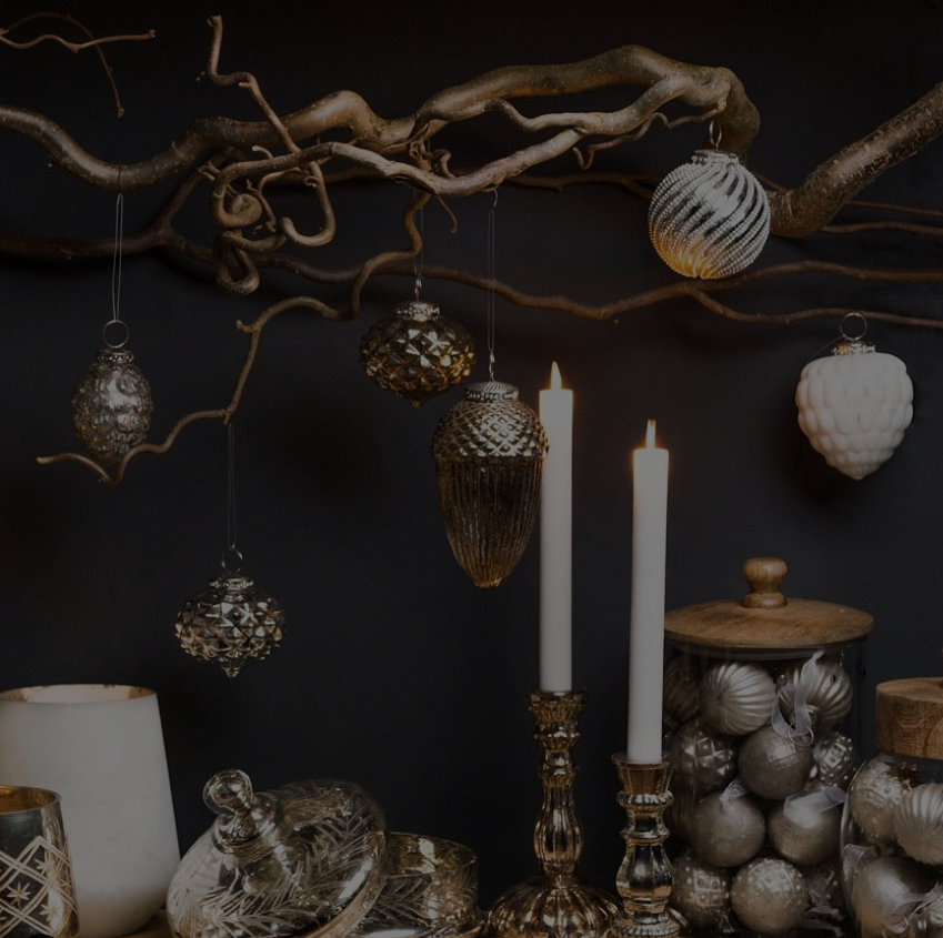 Bloomville Large Stone Star Lantern