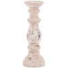 Stone Ceramic Column Candle Holder
