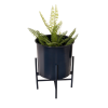 Stilts Navy Blue Plant Holder (30cm)