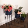 Stilts Navy Blue Plant Holder (60cm)