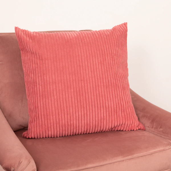 Rose Corduroy Cushion Cover