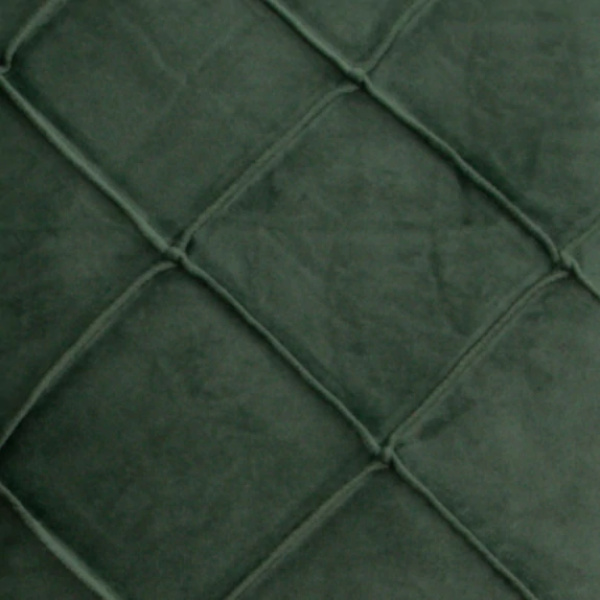 Diamond Green Velvet Cushion Cover
