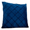 Diamond Blue Velvet Cushion Cover