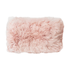 Pink Long Hair Sheepskin Cushion
