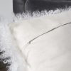 Natural Curly Sheepskin Cushion Square