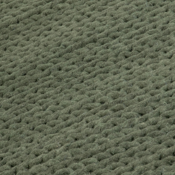 Green Knitted Runner Rug