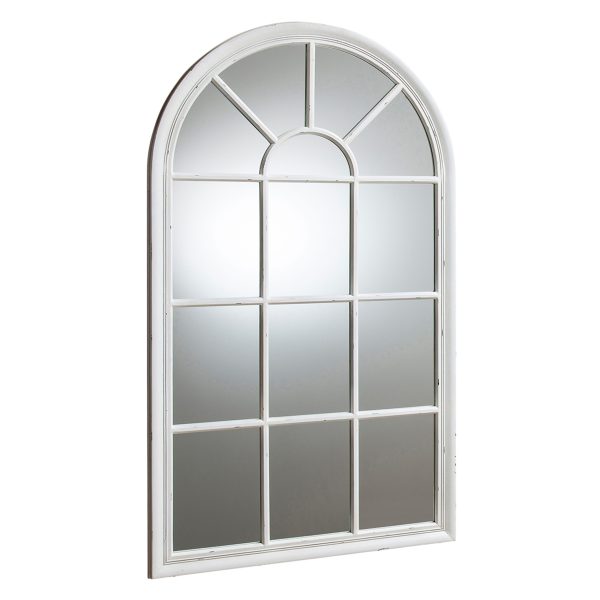 Freya Mirror White